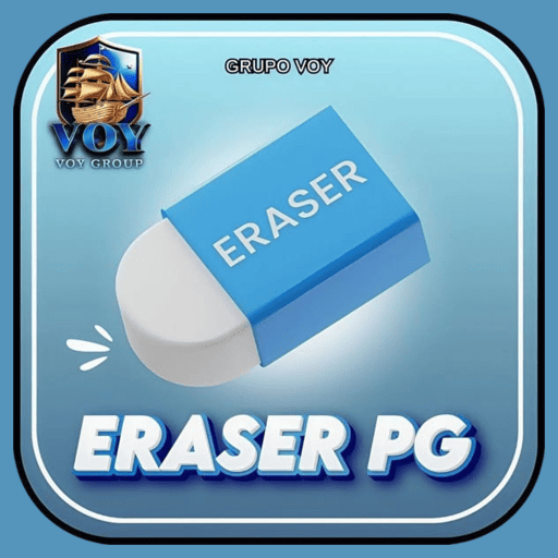 Imagem promocional da ERASERPG mostrando a plataforma e suas vantagens